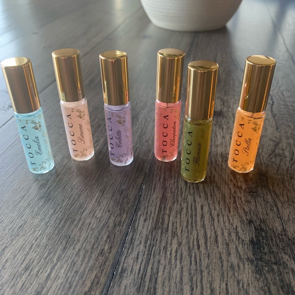 Tocca perfume mini rollerball set